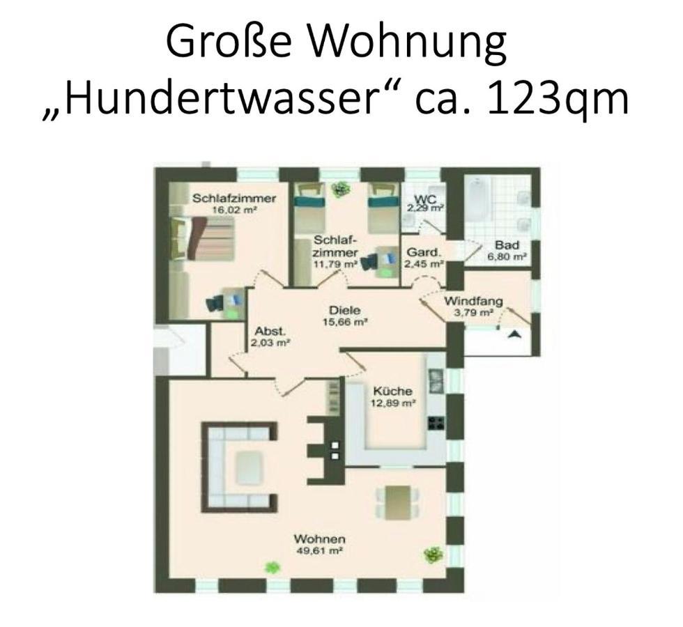 Grosse Ferienwohnung Hundertwasser Am Dreisessel In Altreichenau Neureichenau Exterior foto